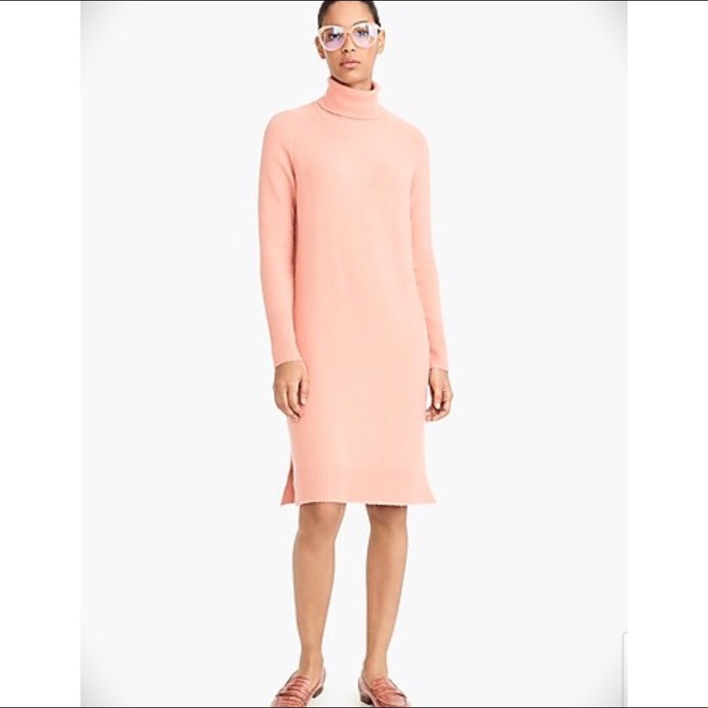 J. Crew Turtleneck Sweater Dress Super Soft Yarn
